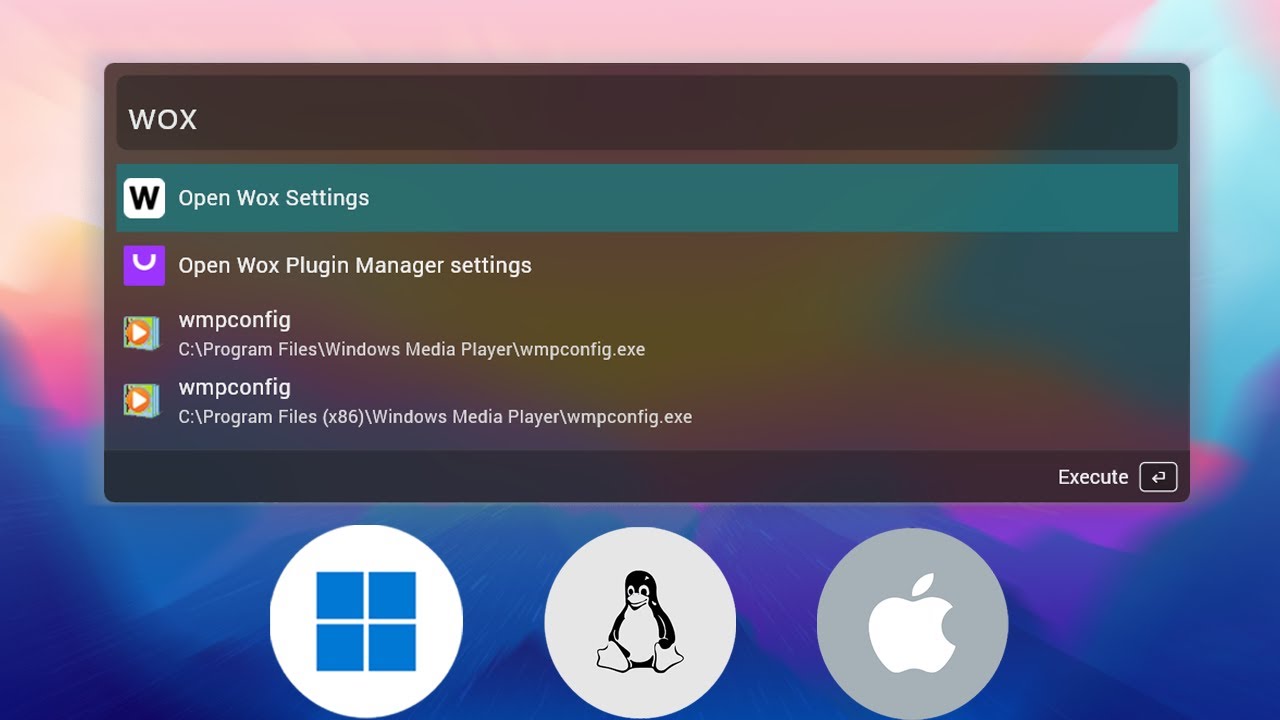 Wox &ndash; Minimal Launcher for All Platforms 🪟🐧🍎