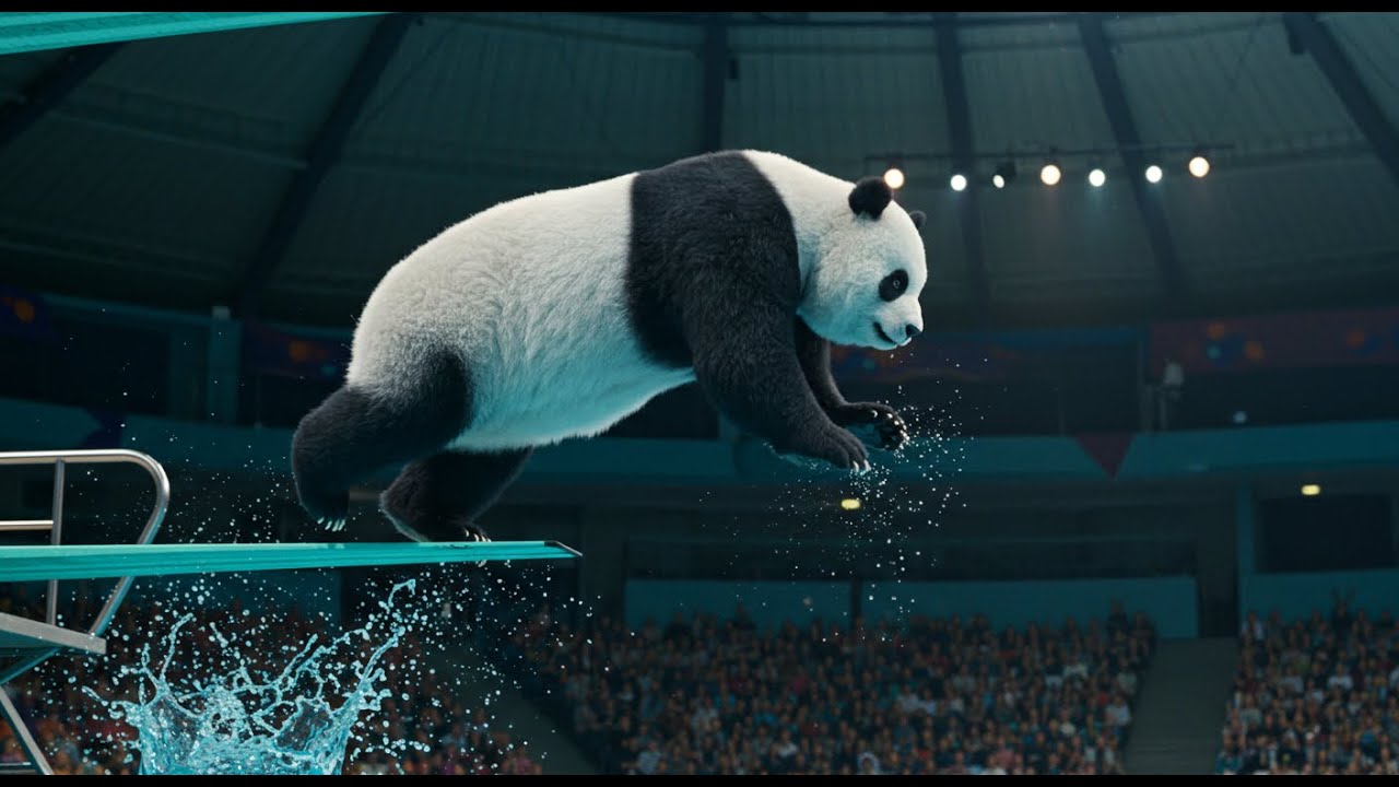 Epic Animal Olympic Dives: The Ultimate Animal Dive Competition!