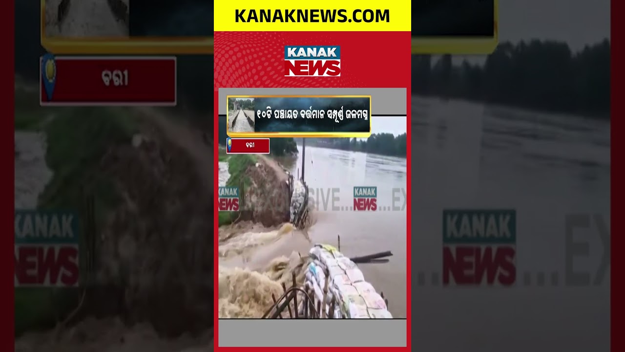 Floodwater Enters Homes! Odisha Faces Massive Flood Crisis