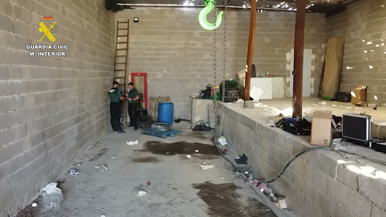 Golpe a la infraestructura del narcotráfico en costas de Almería