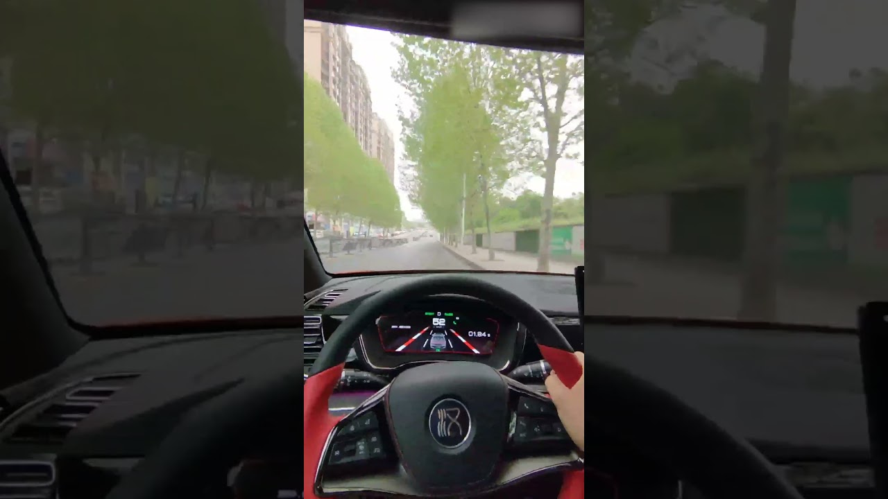BYD Han замер от 0 до 100 км/ч