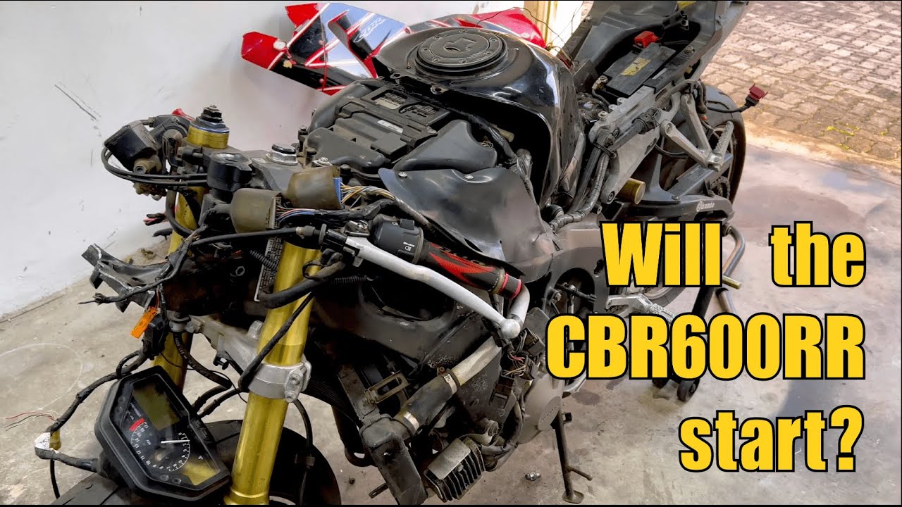2006 Honda CBR600RR Wrecked Bike Rebuild | Part 2