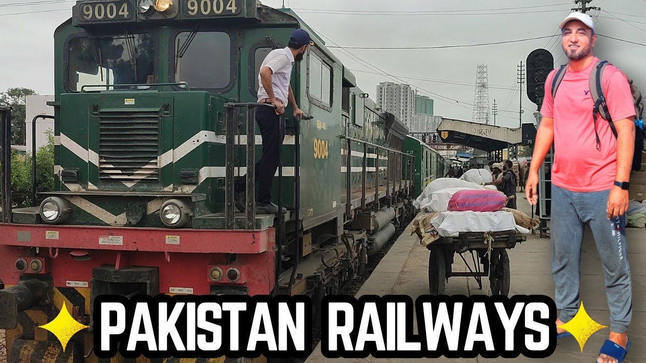 Pakistan Railway Review | Cantt Station Karachi | RAS vlog