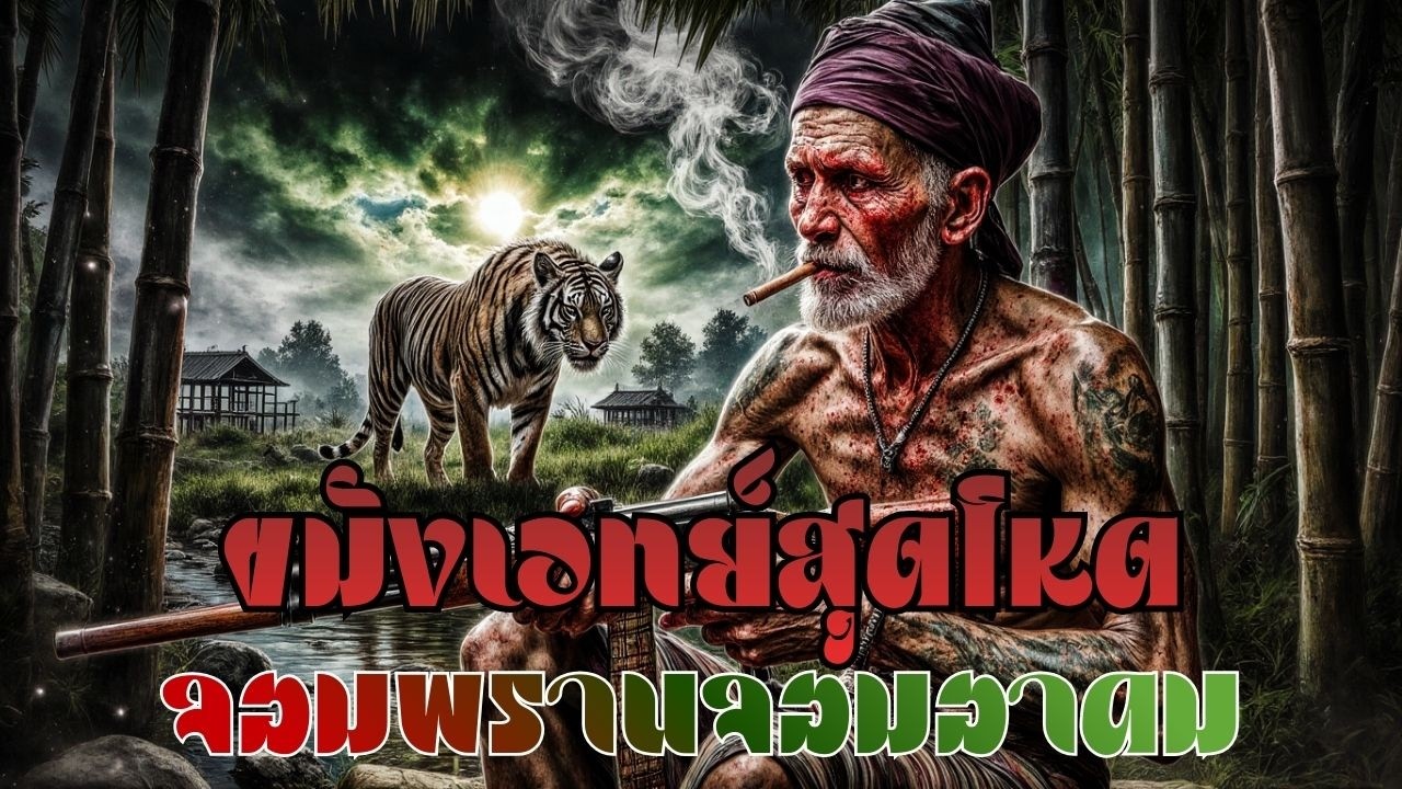 พรานเฒ่า จอมพราน..จอมอาคม! ขมังเวทย์สยบอาถรรพ์ป่าลึกลับสุดหลอน ตอนเดียวจบ 🔥🌑👻