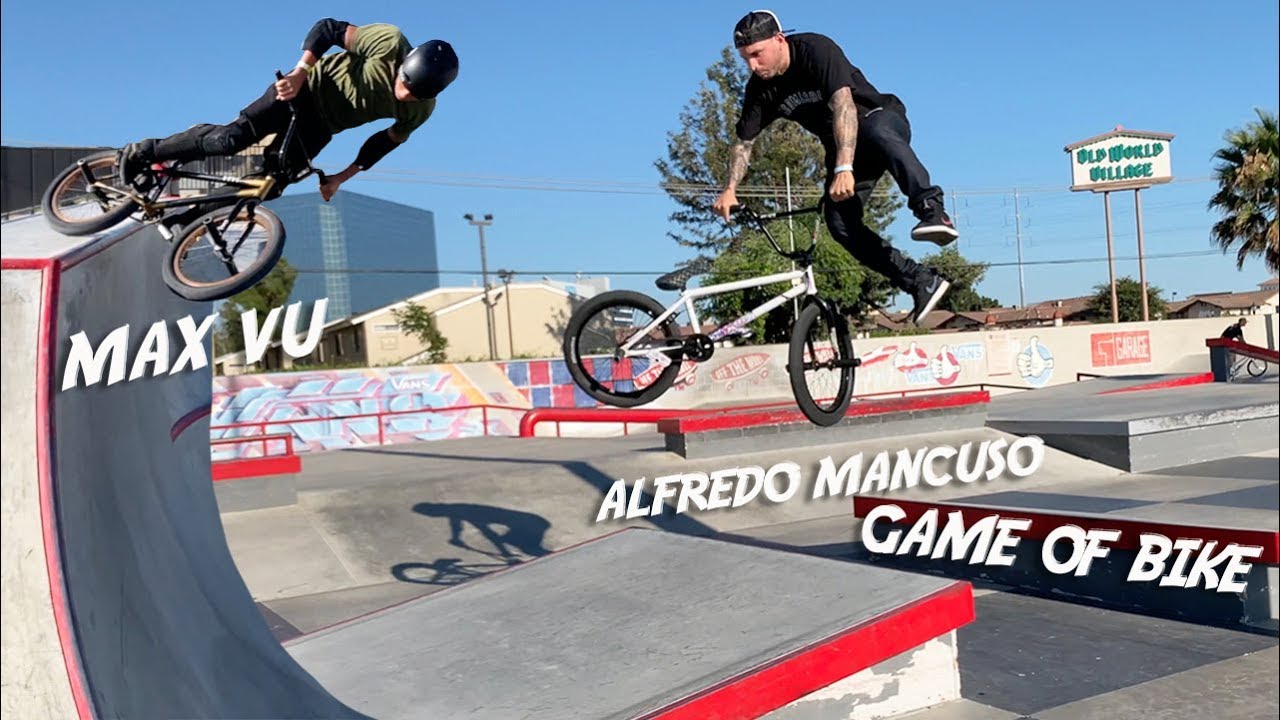 MAX VU VS ALFREDO MANCUSO   GAME OF BIKE!