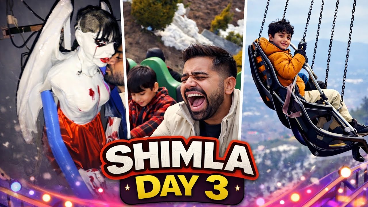 Fun World Kufri, Snow Play & Jacuzzi | Shimla Day 3