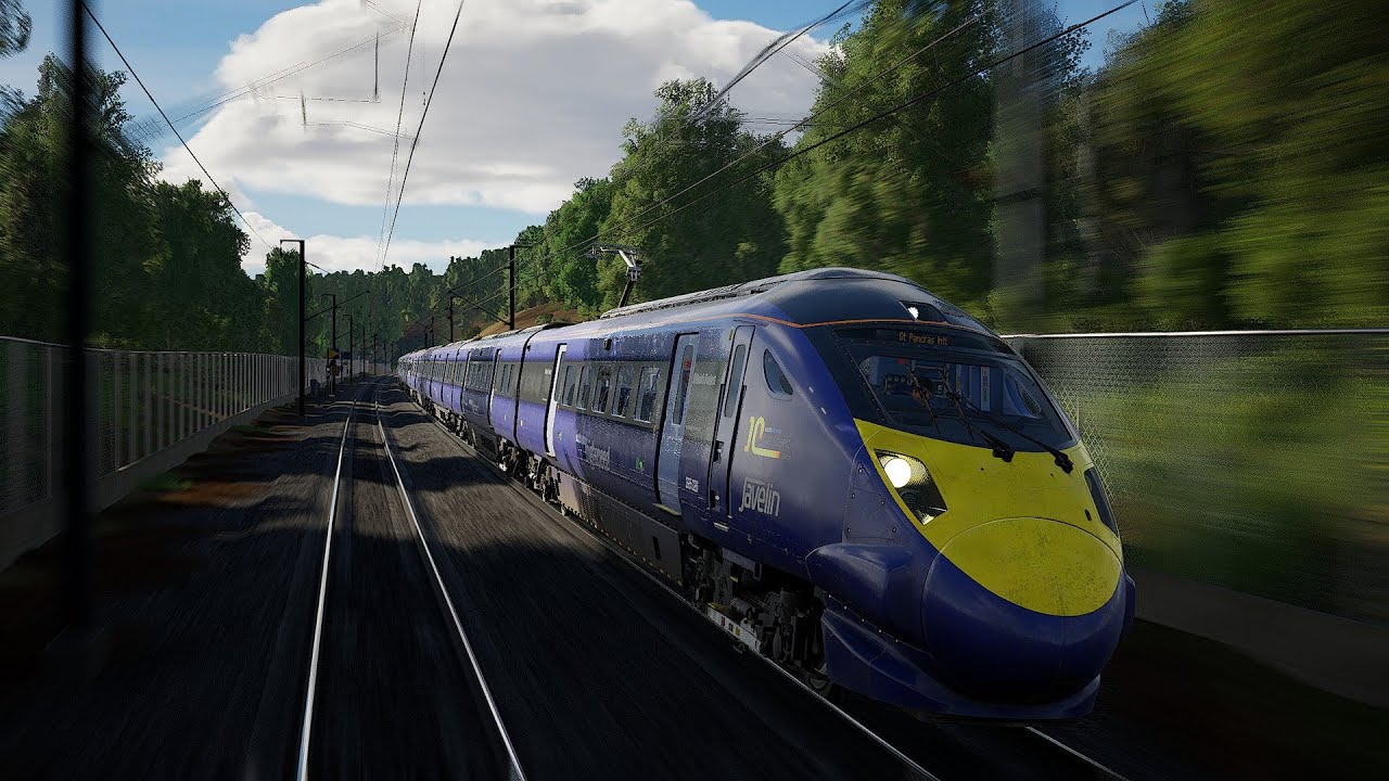TSW3! Fast through Ebbsfleet (Ashford - St Pancras)