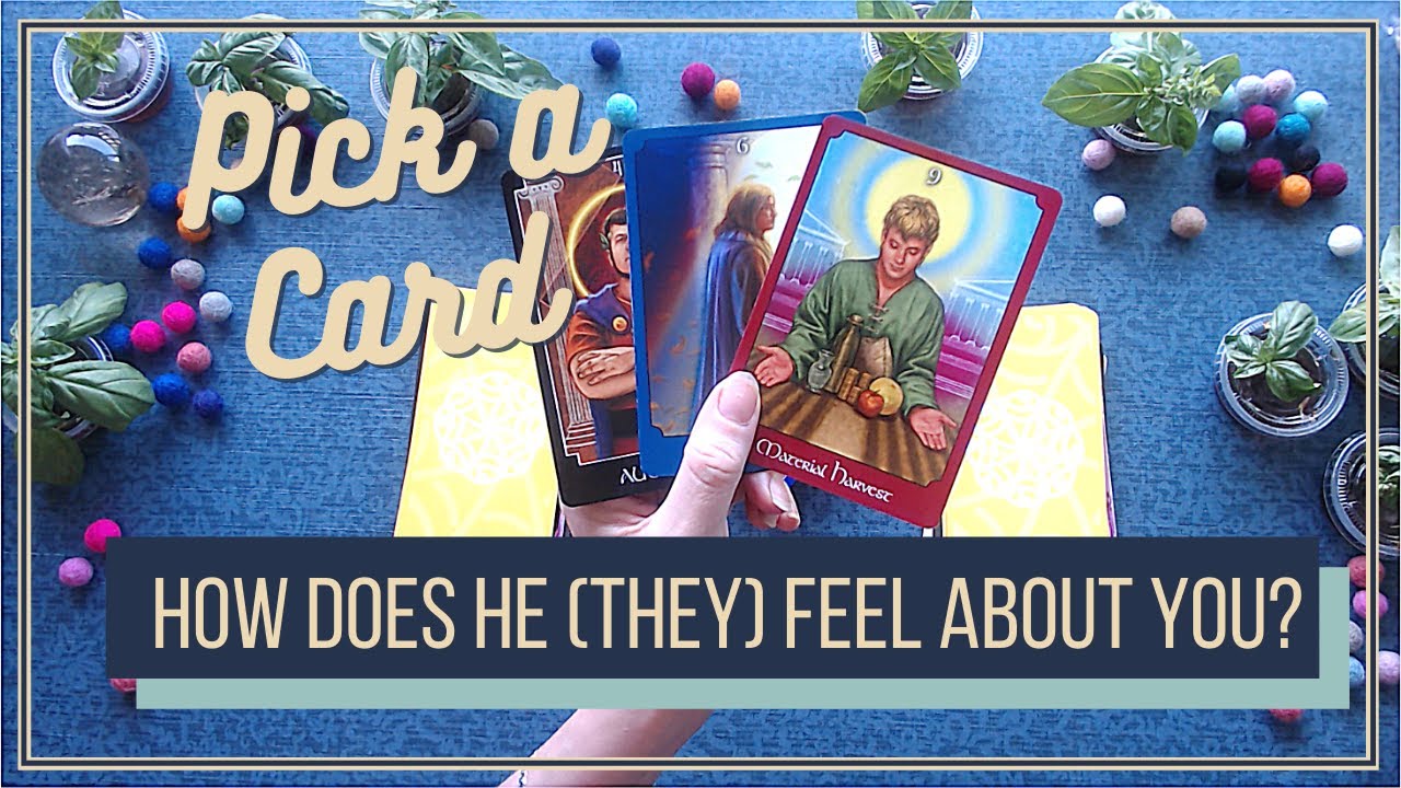 PICK a CARD 😍 How does He (They) feel about You 😍 Tarot Reading