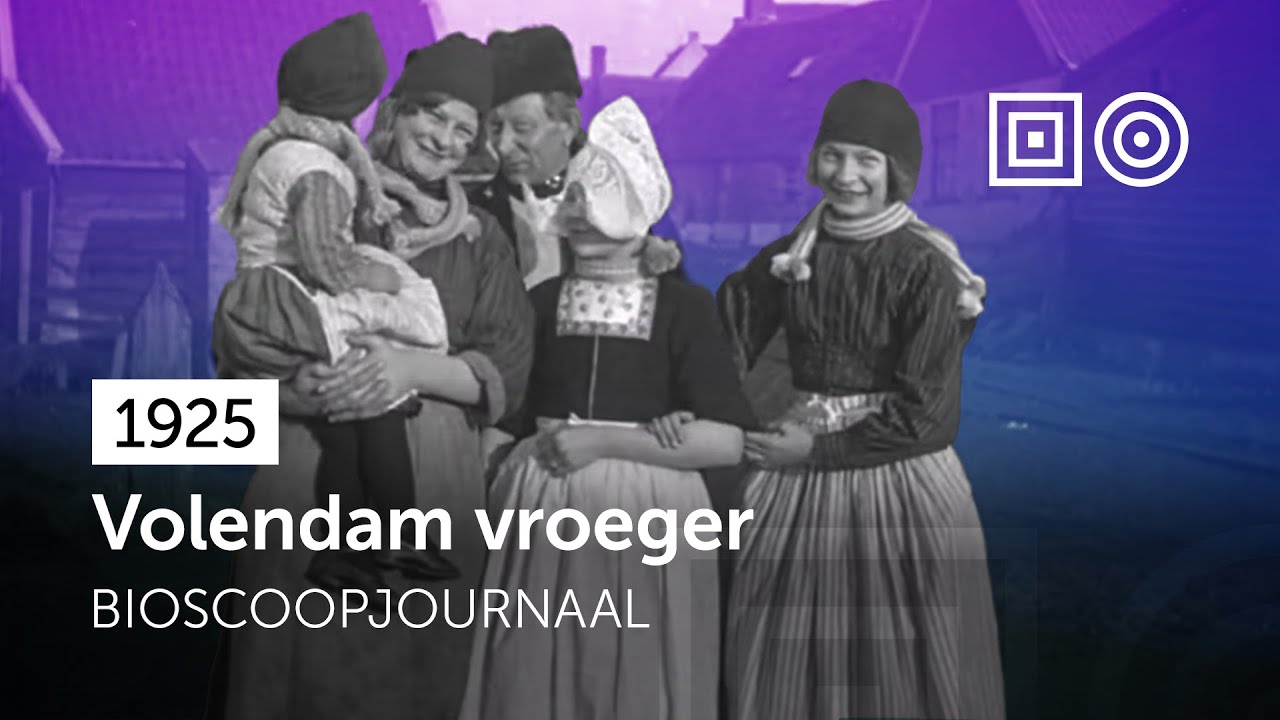 📽️ Historische beelden van Volendam in #1925