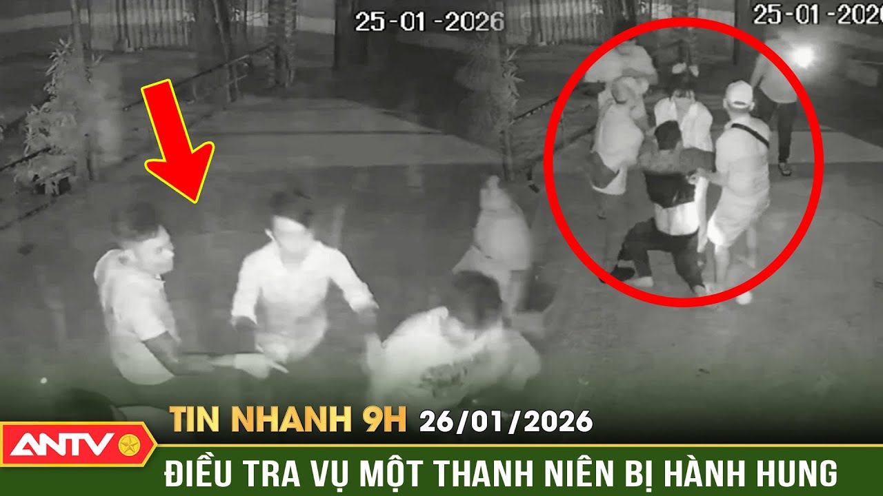 Tin nhanh 9h ngày 26/1: Nam thanh niên bị gần chục người vây đánh dã man, gục ngay trước cửa nhà dân