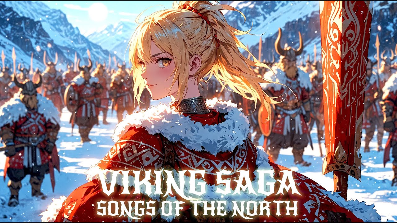 Viking Saga 🛡️ Song of the North ⚔️ Epic Vibes 2 Hours for Workout 💪 Gaming 🎮 & Focus 🧠