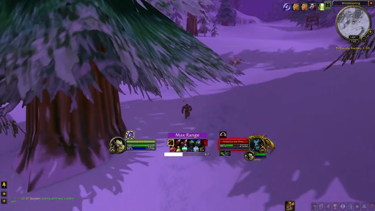 1 naked orc vs winterspring demon