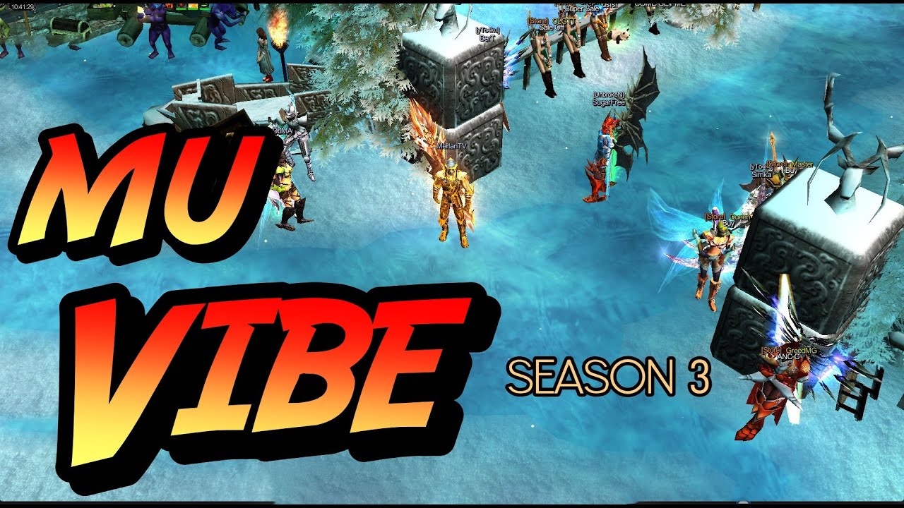 MU Vibe Season 3 ( Slow Mid Server ) | Mu Online Server Review
