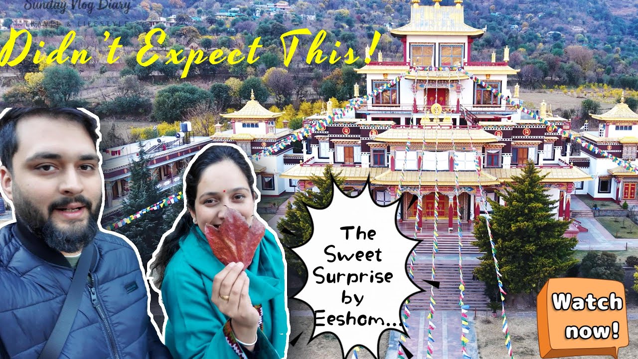 Didn’t Expect This! Husband’s Surprise Visit | Monastery Peace 🌸| Beautiful Monastery near Kullu.