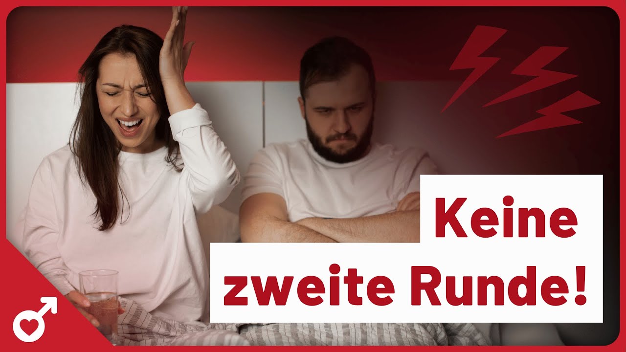 Dein Penis wird bei der zweiten Runde nicht hart? Tu DAS!
