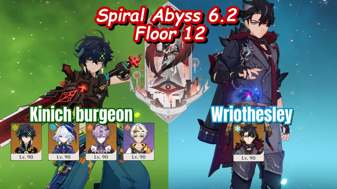 ❄ Wriothesley Dragonstrike STOMPS 💪🏼 | Spiral Abyss 6.2 | Genshin Impact