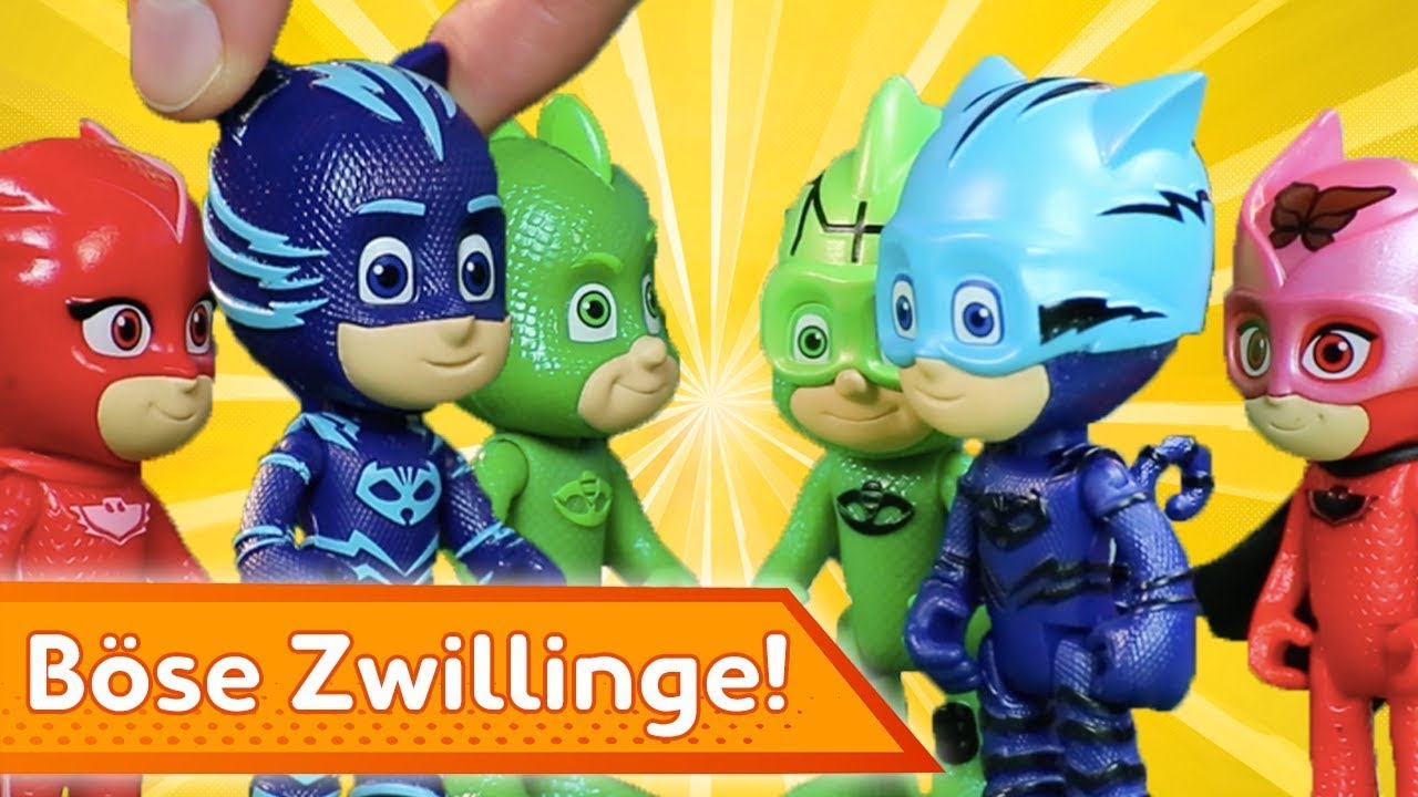 Böse Zwillinge! ⚡ PJ Masks Deutsch ⚡ Spielzeug für Kinder | Pyjamahelden