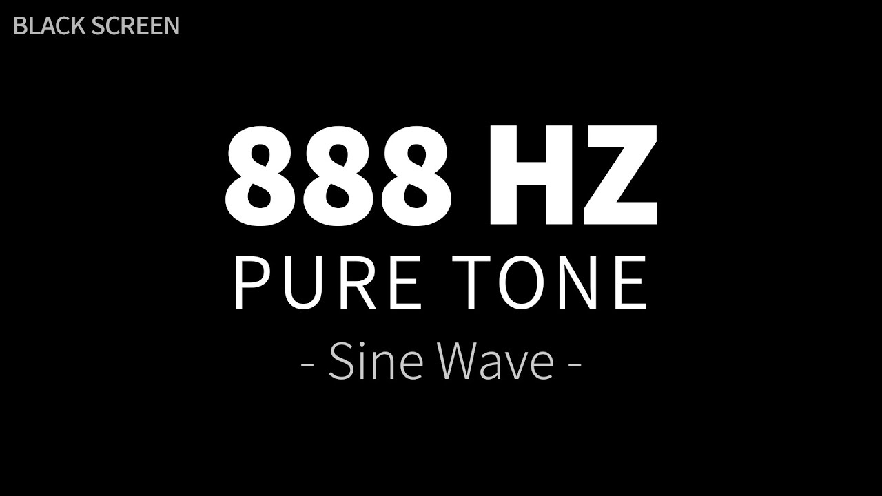 888 Hz Pure Tone - Sine Wave | RAZIEL Archangel Guidance & Healing | Angelic Frequencies