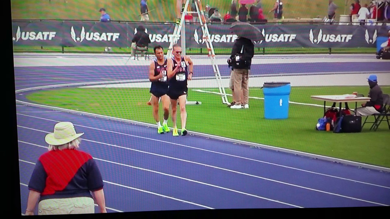 2016 USATF Masters Men's 5,000m Race Walk