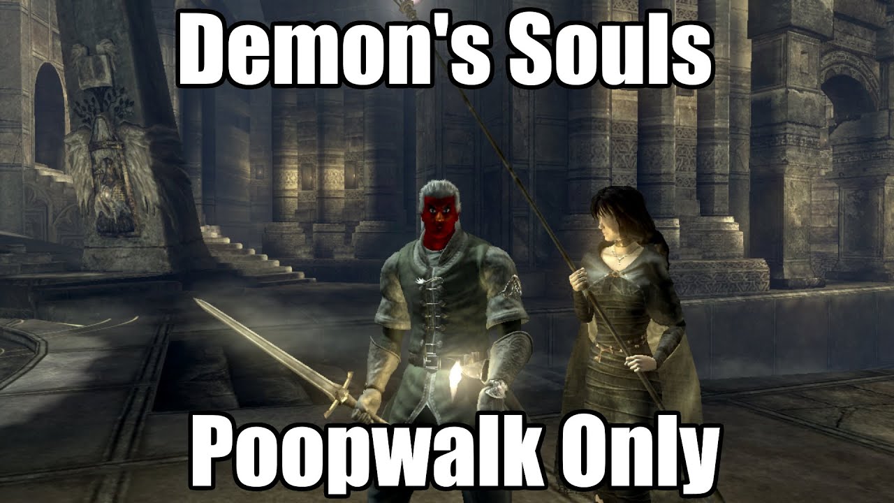 Can You Beat Demon's Souls While Poopwalking the Whole Time?