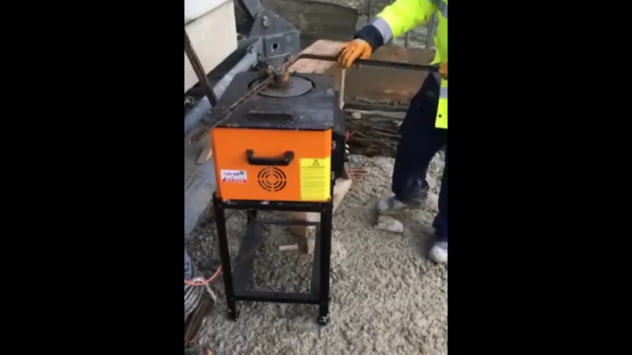 Cintreuse électrique portative MG20B - Fork-ind GMS (ERG BTP EIFFAGE)