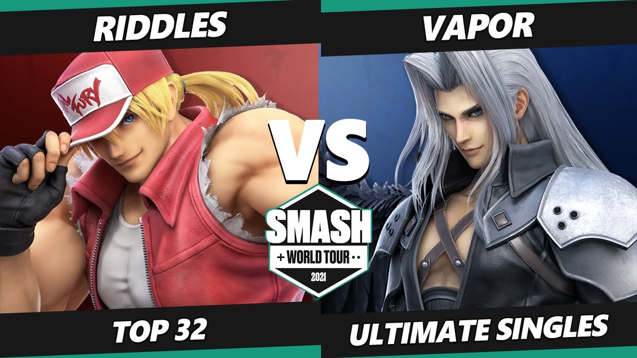 SWT NA Northeast Online Top 32 - Riddles (Terry) Vs. Vapor (Sephiroth) SSBU Ultimate Tournament