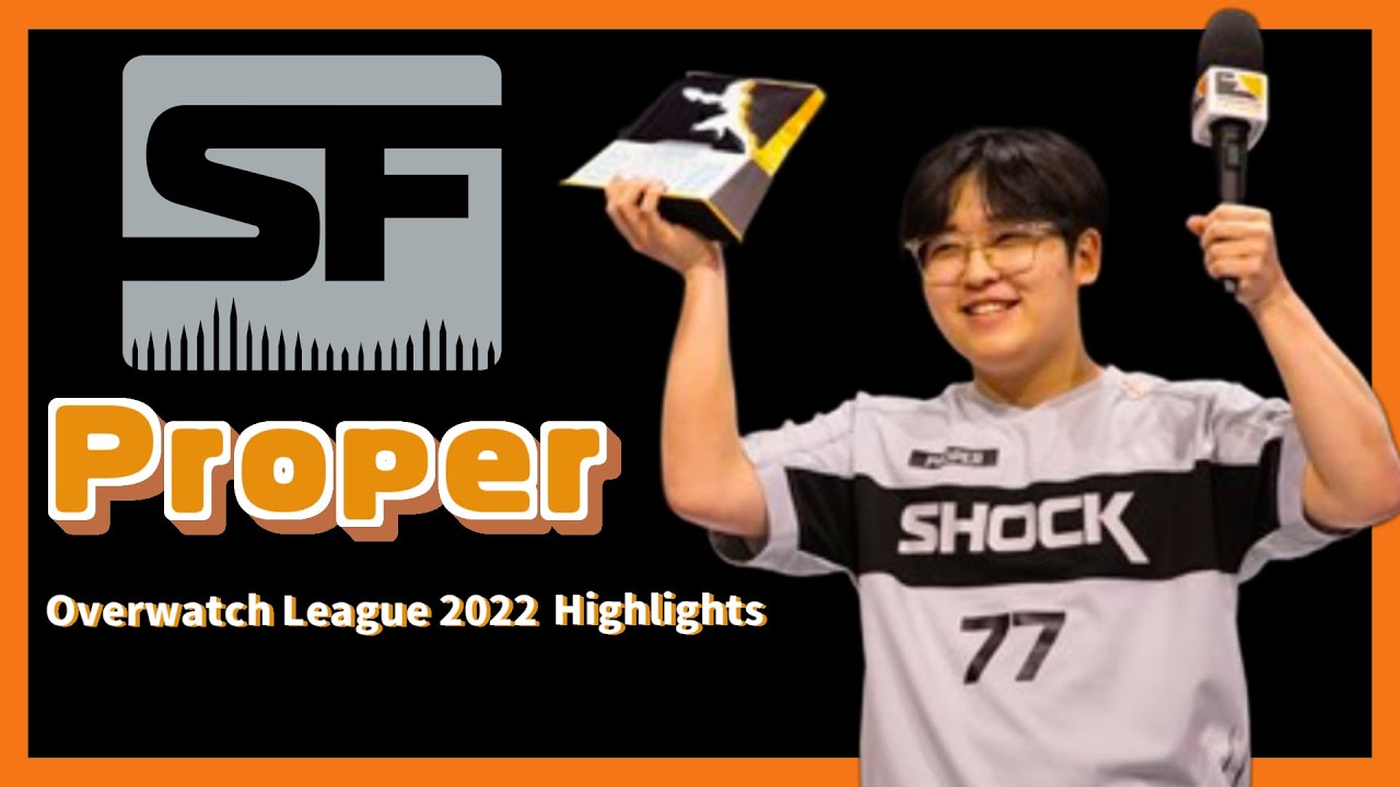 【Proper】Overwatch League's MVP Moments: Proper's 2022 Highlights Tracer Genji