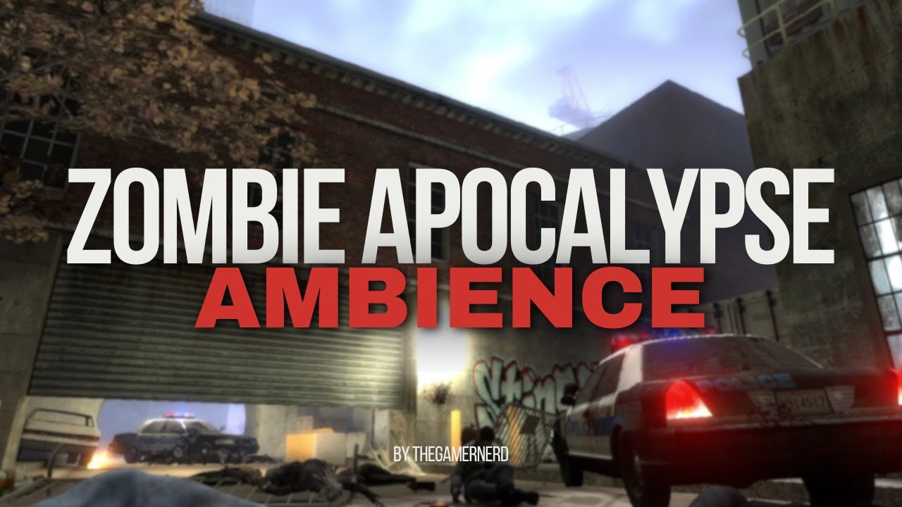 Zombie Apocalypse : Ambience (Distant gunfire, Police siren)