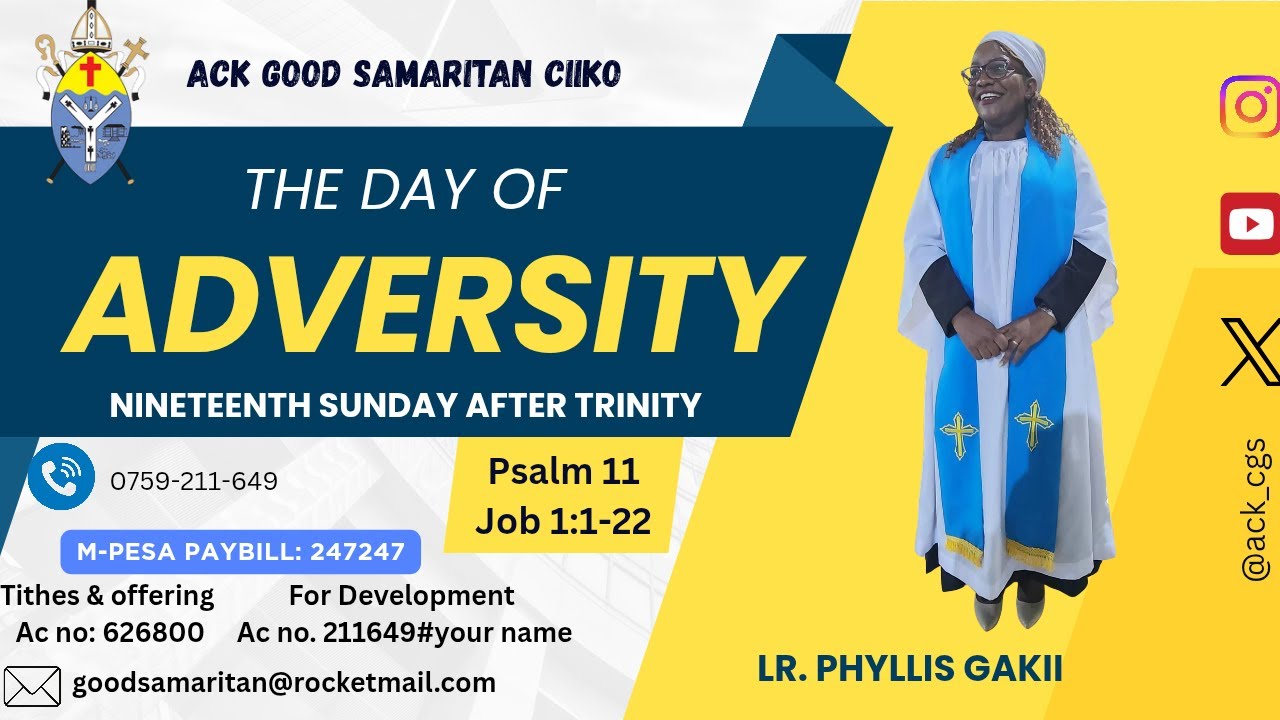 Youth Service | The Day Of Adversity | Lr. Phyllis Gakii