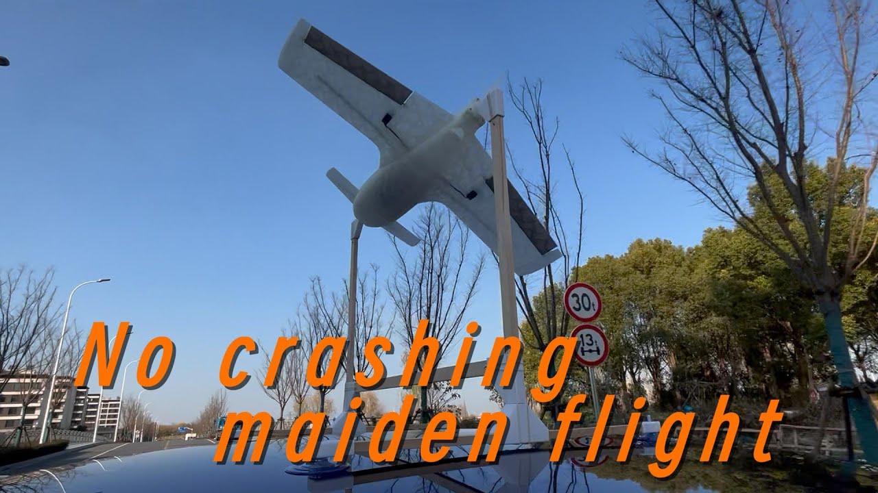 RC Airplane Wind Tunnel? First Flight PID Tuning — Car-Mounted Bracket