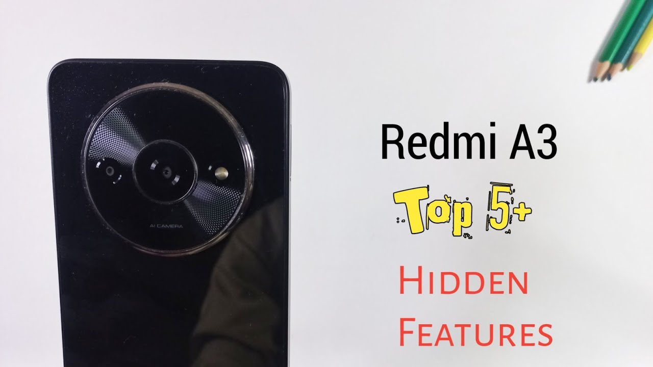 Xiaomi Redmi A3 | Top 5+ Tips & Tricks | Hidden Features | You Must