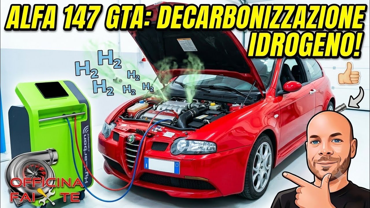 Alfa 147 GTA Decarbonizzazione ad Idrogeno