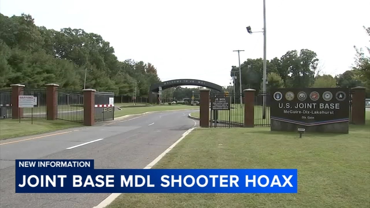 New information released after active shooter hoax at Joint Base McGuire-Dix-Lakehurst