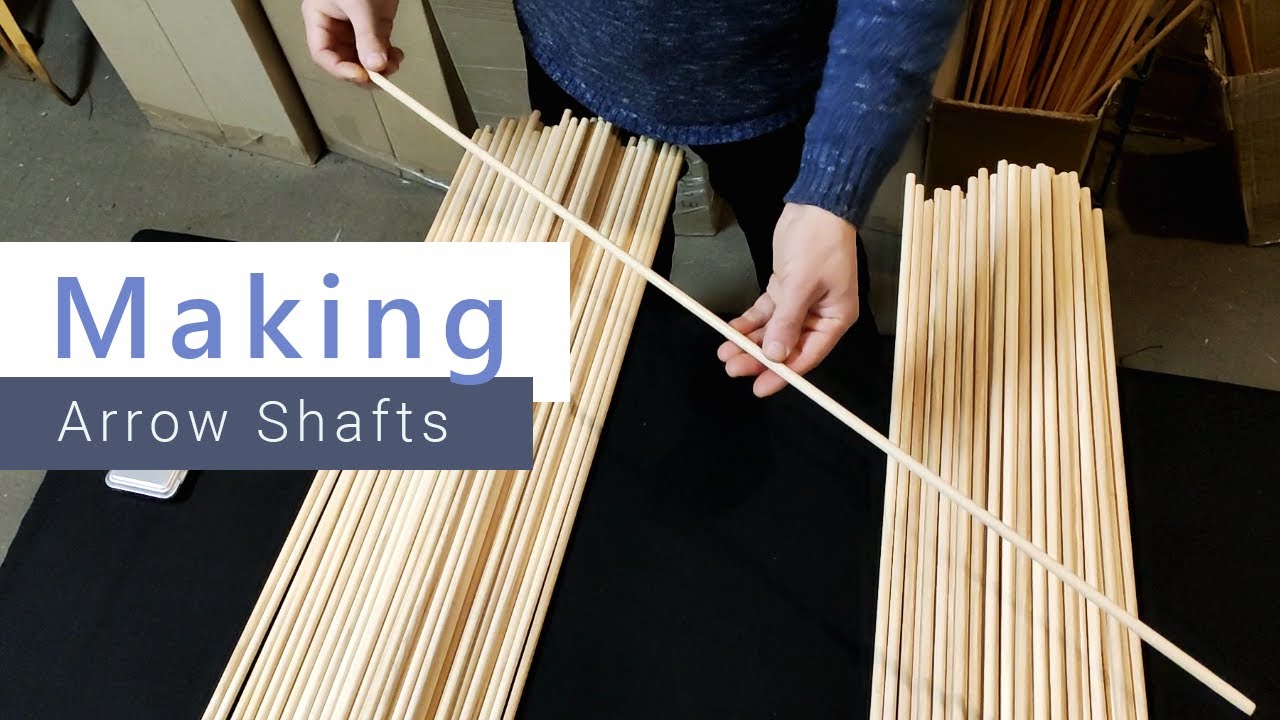 How we make Arrow shafts | All steps |