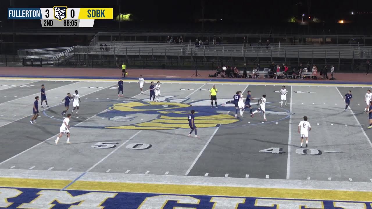 2025 Fullerton College Soccer vs. Saddleback