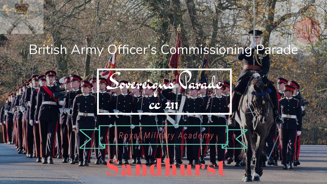 British Army Officer | Sovereign's Parade | RMAS | CC211 | Gurkha Soldier to Officer ceremony