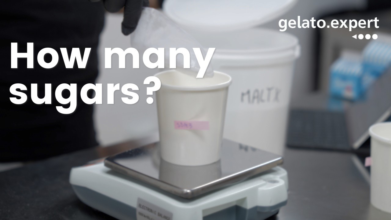 How many sugars in your gelato recipe?