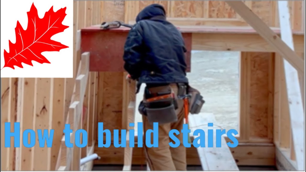 How to build stairs