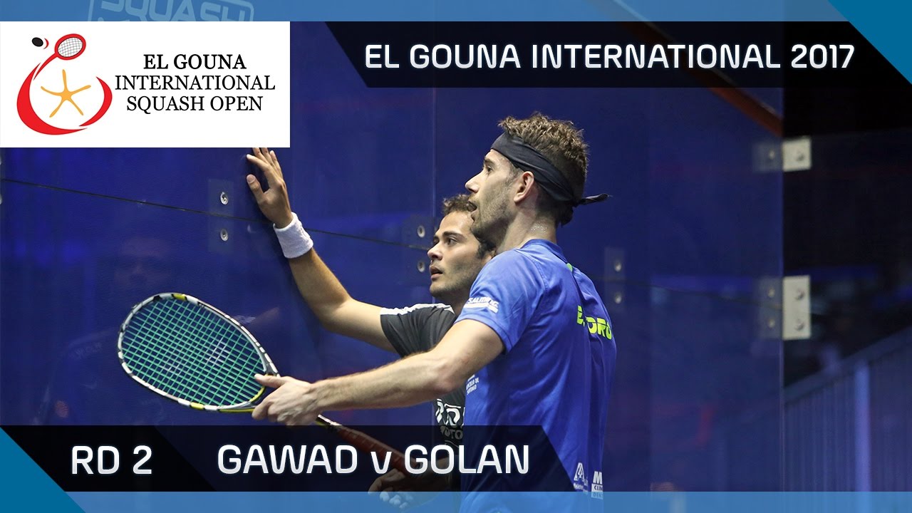 Squash: Gawad v Golan - El Gouna International 2017 Rd 2 Highlights