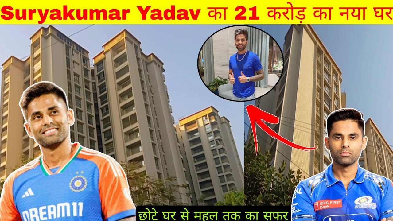 Suryakumar Yadav का 21 करोड़ का नया घर देखलो 😱 l Cricketer Suryakumar Yadav New House in Chembur