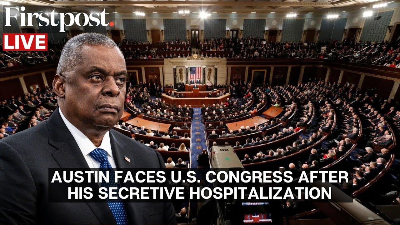 LIVE: US Secretary of Defence Llyod Austin Testifies to Congress About Failure to Disclose Illness