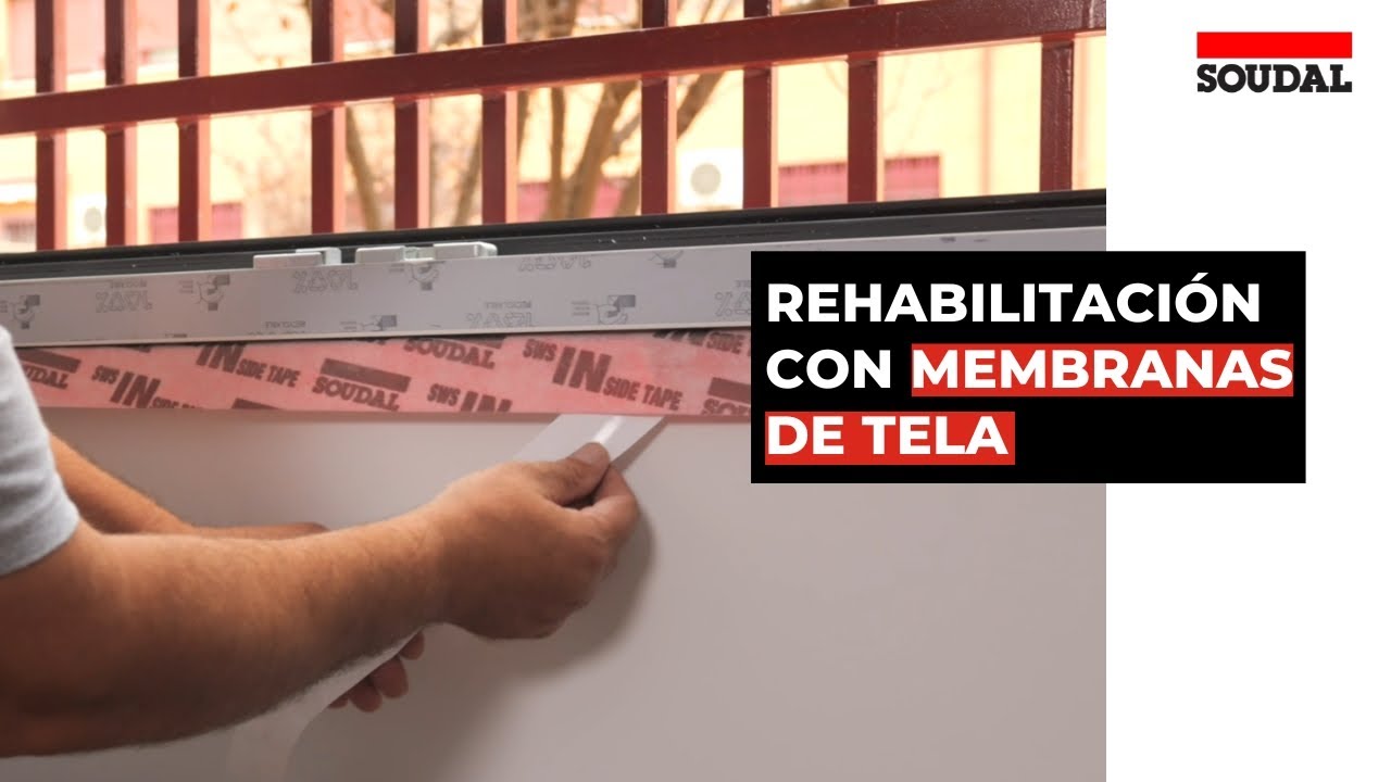 Cómo instalar membranas de tela en rehabilitación | Soudal España