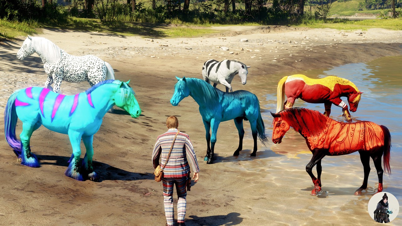 The Legendary Tamer | Arthur Morgan Discovers an Island Filled With Rare and Beautiful Horses