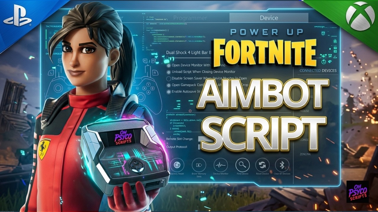 Fortnite Cronus Zen Script BR 2026 (AIMBOTÃO BRABO)