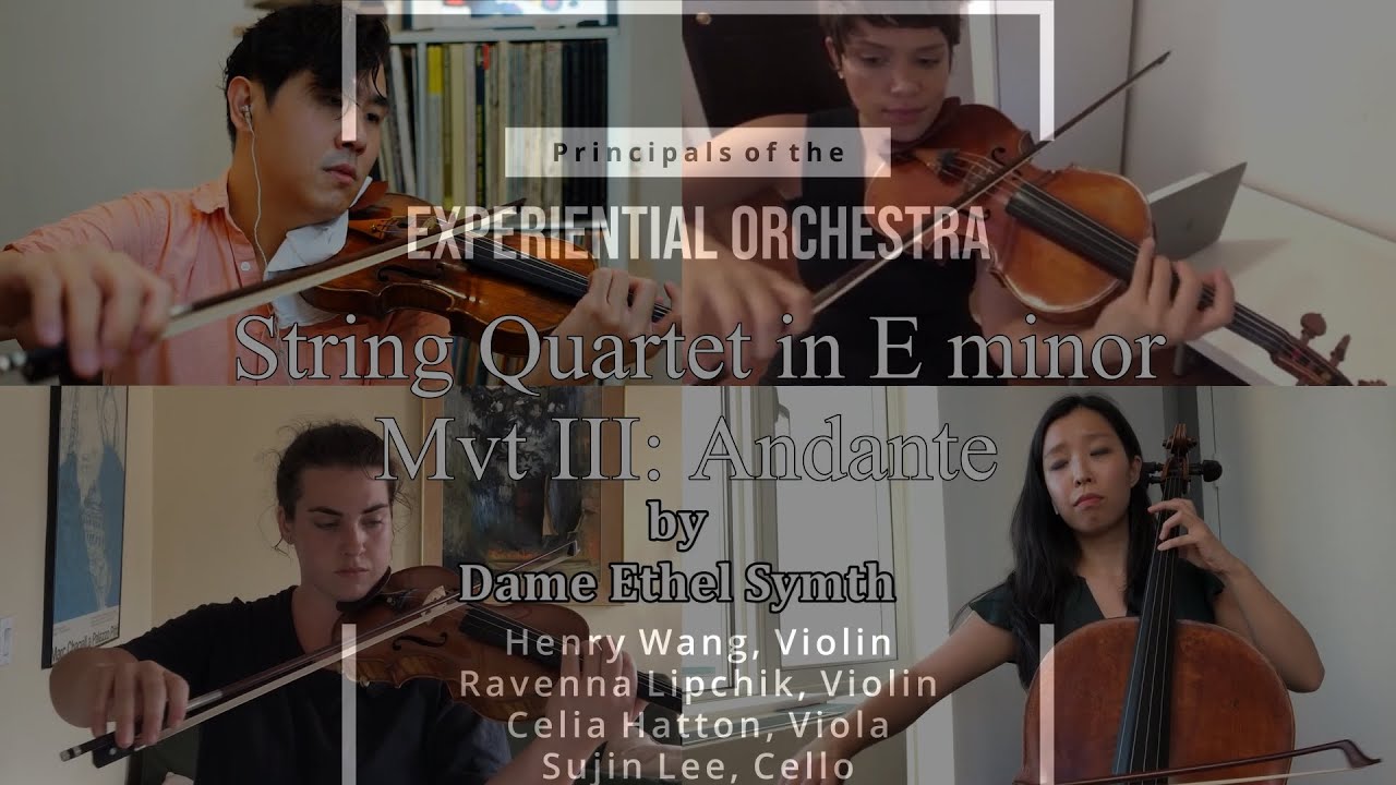 EXO Principal Strings Perform Smyth Quartet