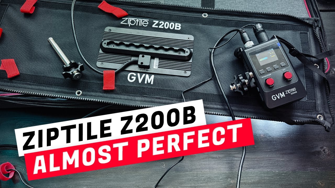 Обзор светодиодного светильника GVM Ziptile Z200B | Характеристики, преимущества и недостатки