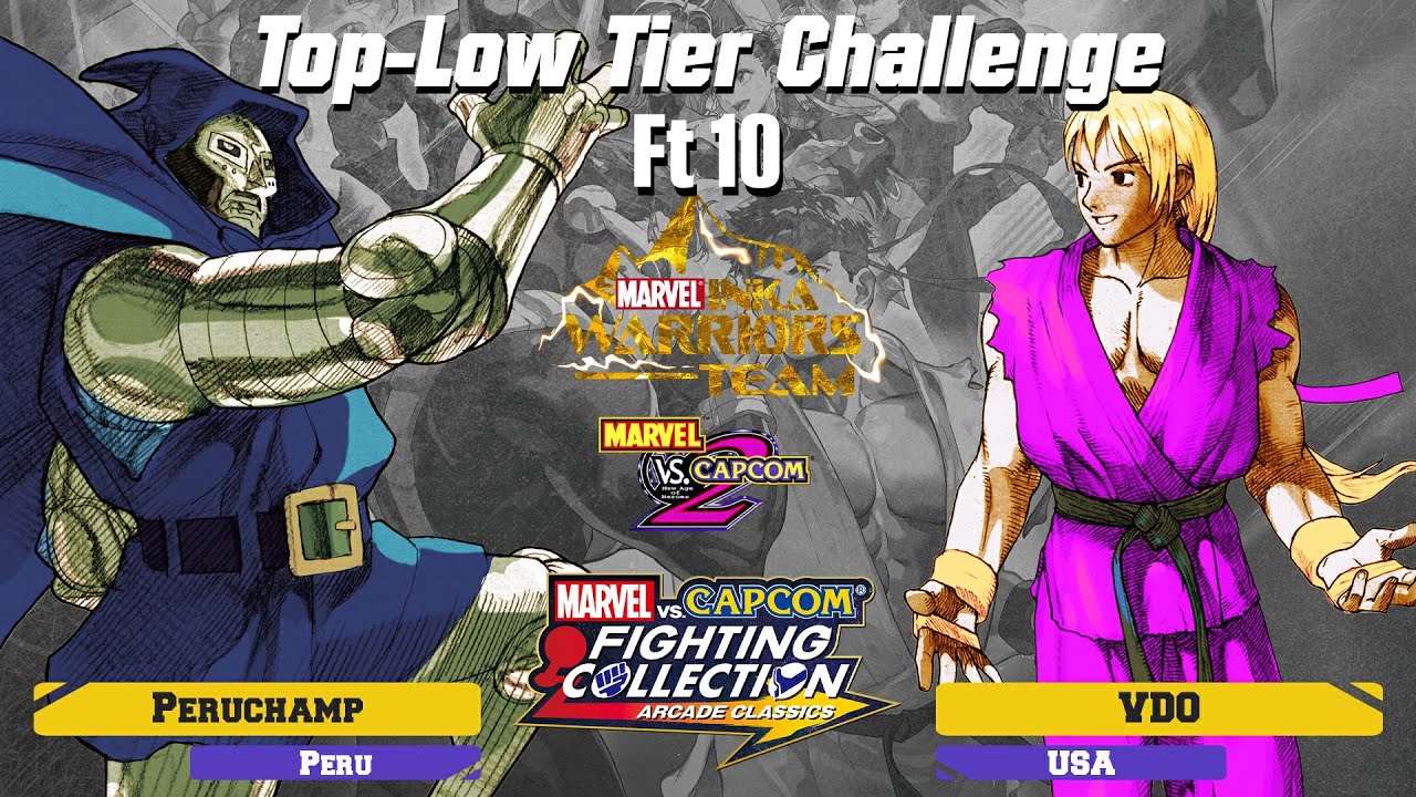 MVC Fighting Collection - Mvc2 Top vs Low Tier: Peruchamp vs VDO Ft 10:. 13.04.25. RUNBACK 🔥🔥🔥 PT2