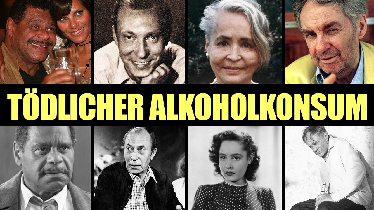 10 Deutsche Schauspieler der 60er-80er Jahre, die durch Ihren Alkoholkonsum starben