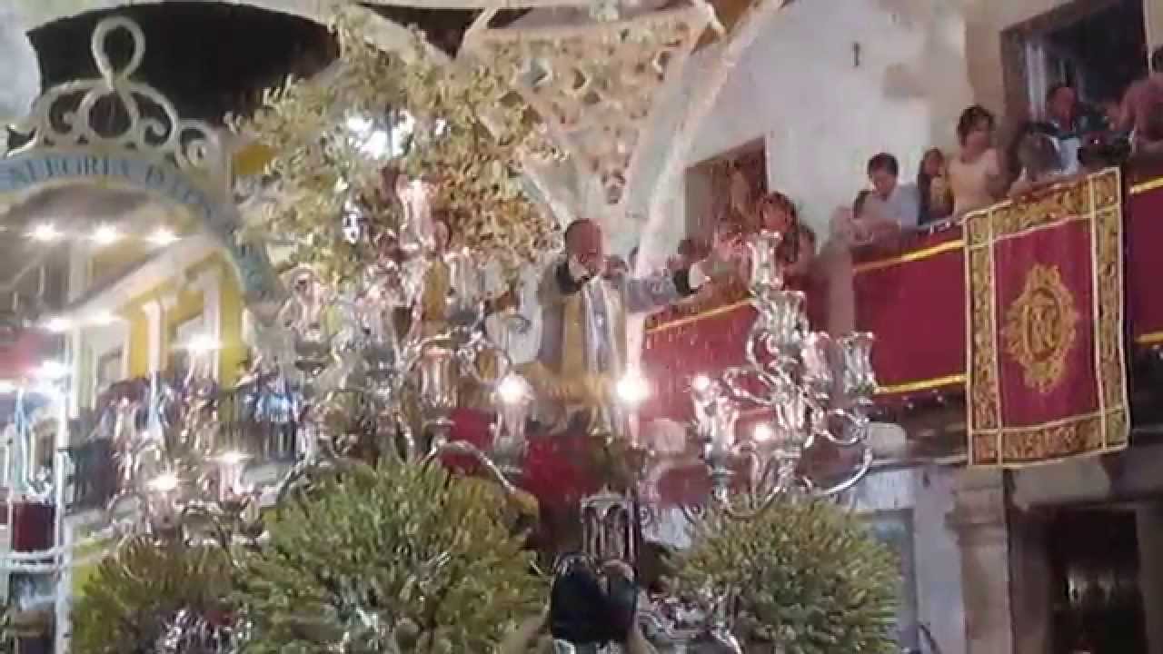 Salve y Petalada a la Divina Pastora de Cantillana en Martín Rey 2015