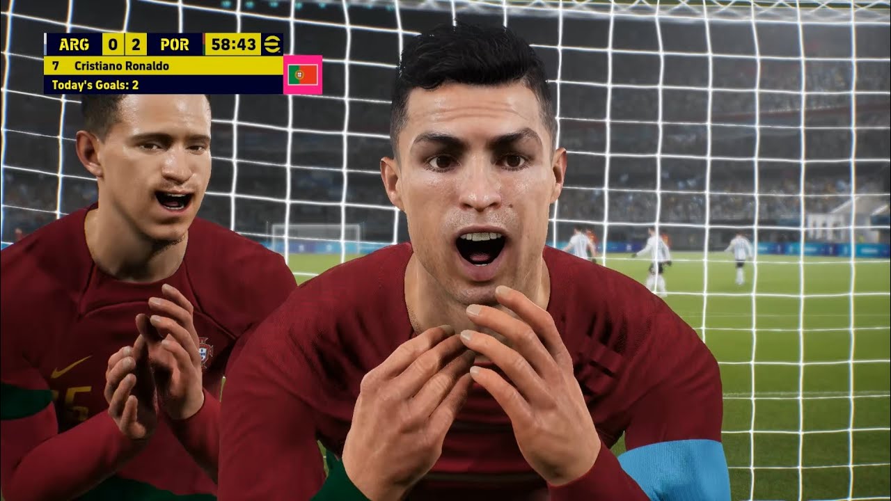 ⚽️ Argentina - Portugal | NEW eFootball 2024 Gameplay